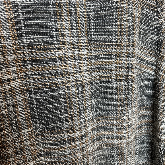 Like New Calvin Klein Plaid Dress Size 16 - Picture 5 of 5